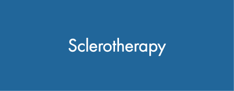 Sclerotheraphy